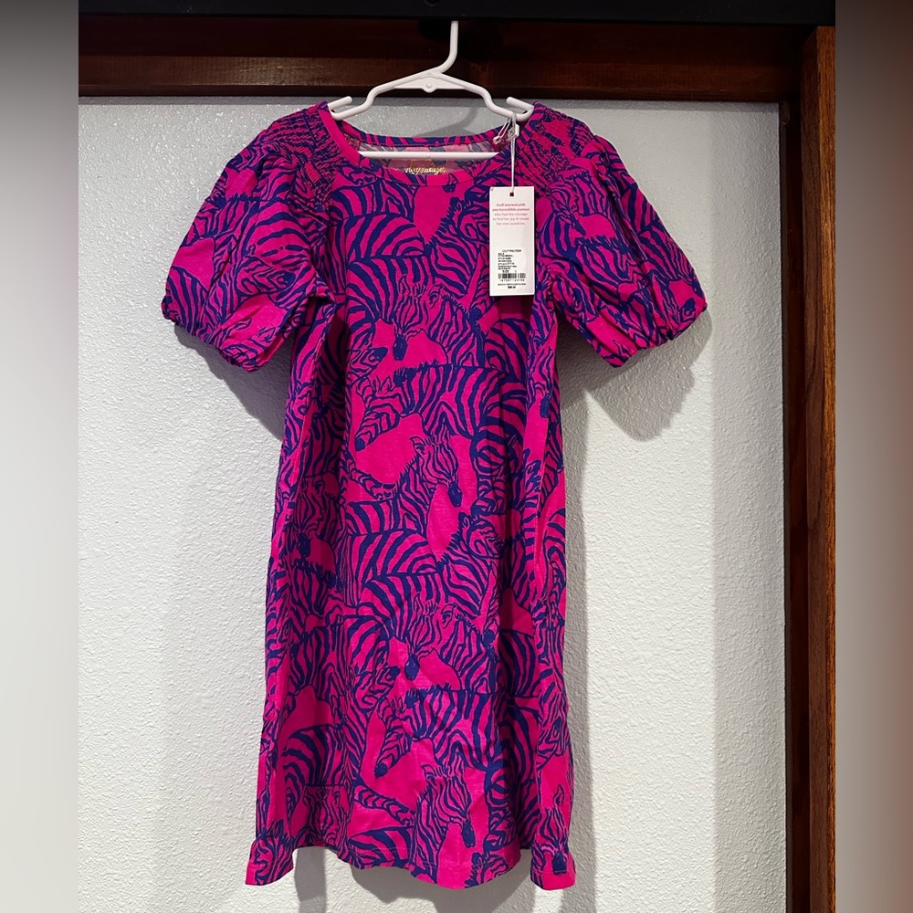 Lilly Pulitzer Passion Fruit Pink “Wild Nights” Girls Size L (8-10)